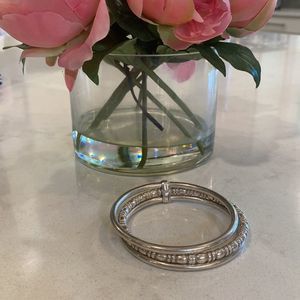 Vintage Napier Bangle Bracelet Silvertone